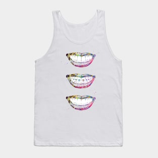 Before, with and after braces Tank Top